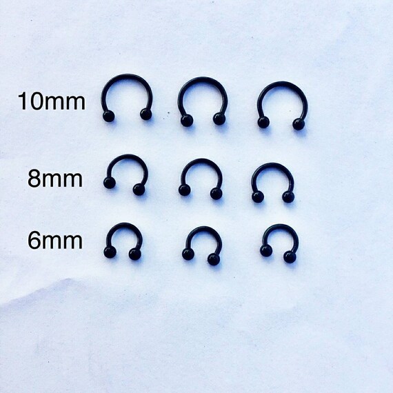 8mm horseshoe ring deals