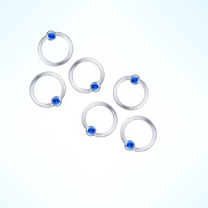 BodyBonita G23 Titanium Horseshoe Septum Rings - 2/3pcs Nose