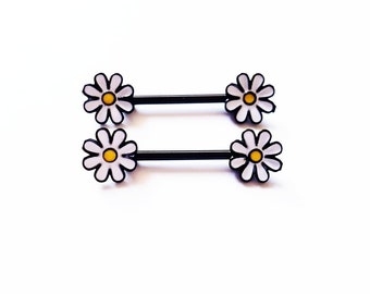 Daisy nipple rings deals