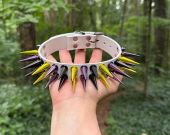 Yellow // Purple // Black Choker NB
