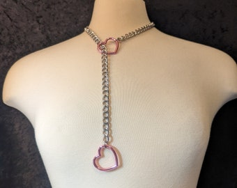 Fashion Slip Chain Necklaces - Pink