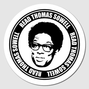 Lea las pegatinas de Thomas Sowell x 15