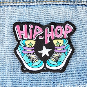 Hip Hop Patch, Hip Hop Embroidered Patch, Sneaker Patch, HIP HOP, Dance patch