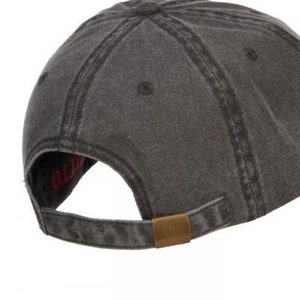 Enodtter 'The Best Life Papa' Embroidered Baseball Cap - Washed Black Adjustable Cotton Dad Hat Gift For Grandpa, Father
