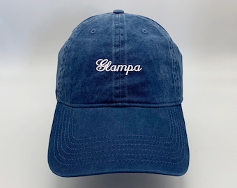 Glampa Embroidered Washed Cap