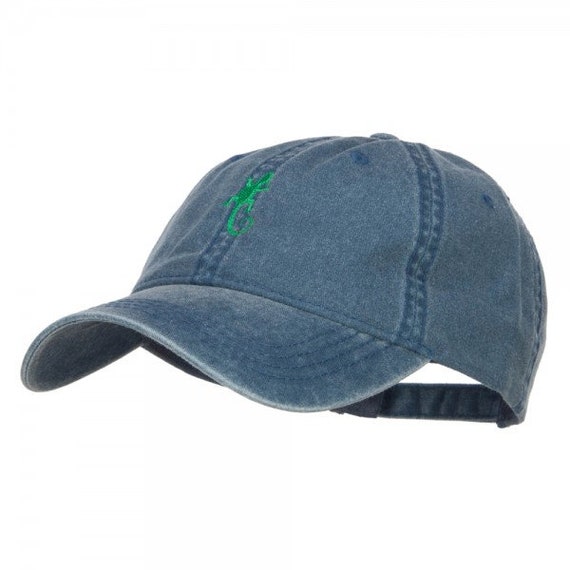 Lizard Embroidered Soft Low Profile Hat