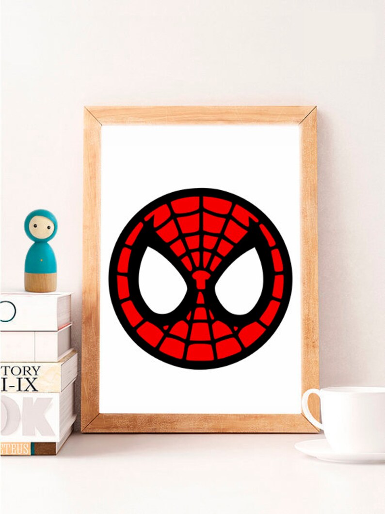 Superhero Printableskids Room Decornursery Wall Artkids - Etsy