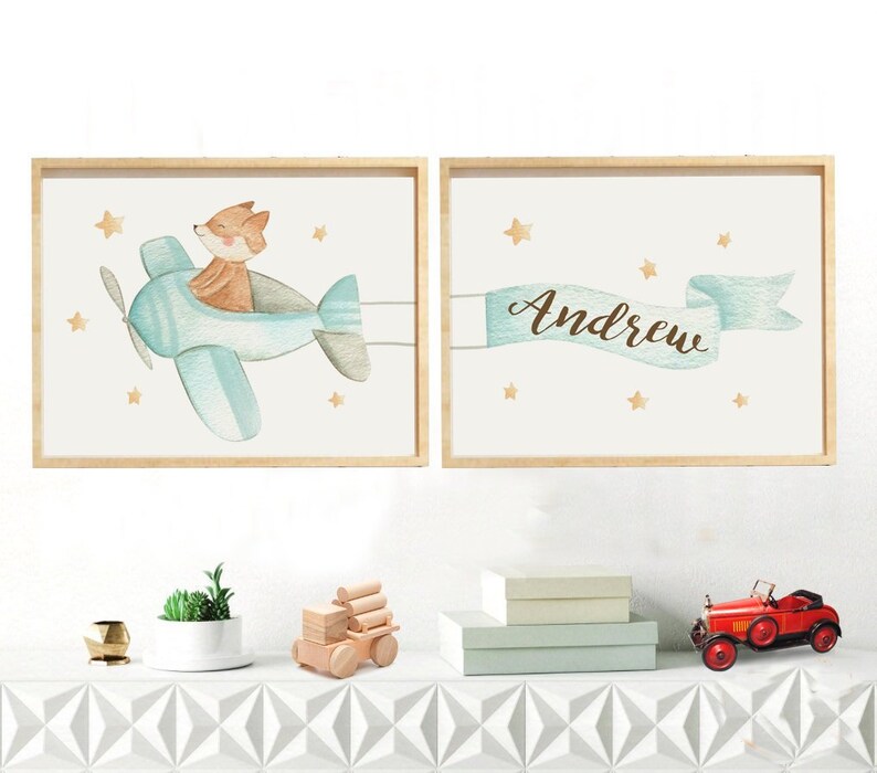 Boy Nursery Art Boy Nursery Decor Boy Art Prints Boy Etsy