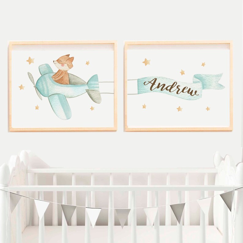 Boy Nursery Art Boy Nursery Decor Boy Art Prints Boy Etsy