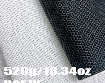 Schwarz / weißes strapazierfähiges Textilene Mesh-Gewebe Wetterbeständig, Reiß- und Farbbeständig -für Möbel im Freien, Kissen, wird lose Lagerware verkauft