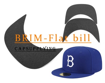 10 stks van Baseball Cap Hat Brim, Flat bill insert vizier boards Voor cap hoed maken