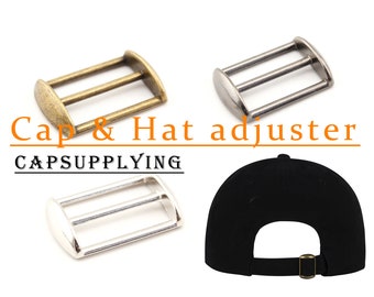 18MM 3/4 INCH Cap hat buckle strap adjuster slider