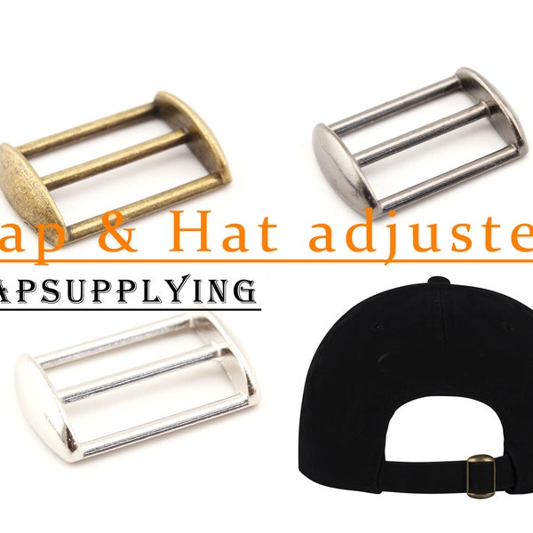 18MM 3/4 INCH Cap hat buckle strap adjuster slider