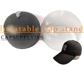 Inflatable hat forms Cap stand Cap shaper stand