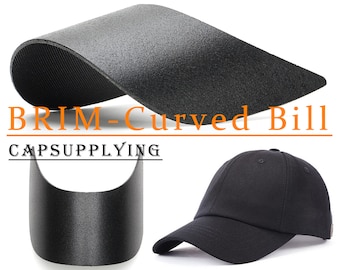 10pcs of Baseball Cap Hat Brim ,Curved bill insert visor boards For cap hat making