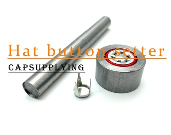 Cap Hat button setting tools setter