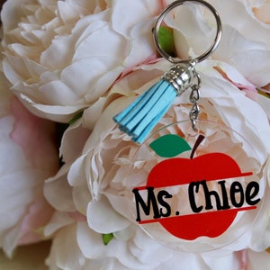 Teacher Acrylic Keychain