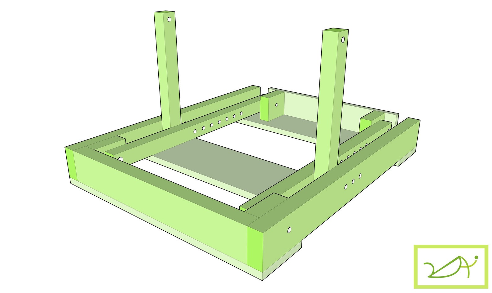 Lowprofile Collapsible Racing Wheel Stand 2day I DIY Build Plans Etsy