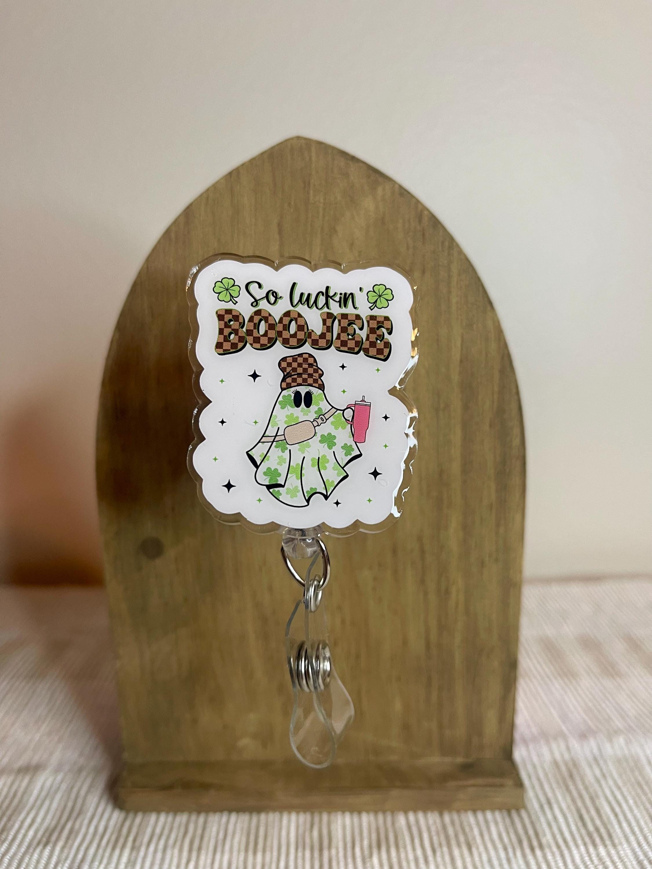 Lucky & boujee Badge Reel