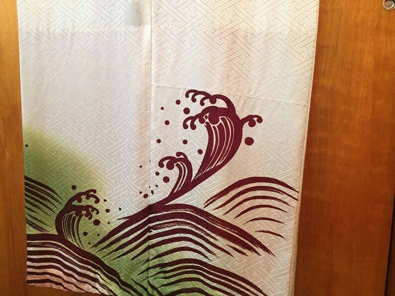 Hand painted with silver birds Men/'s Silk Kimono