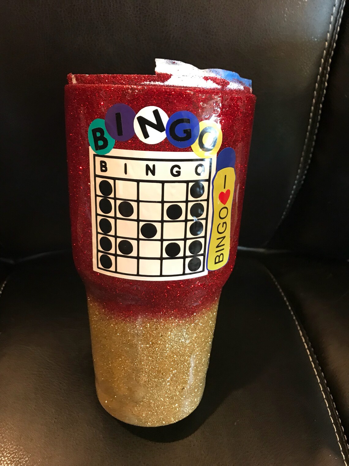 Custom Bingo Tumbler Etsy