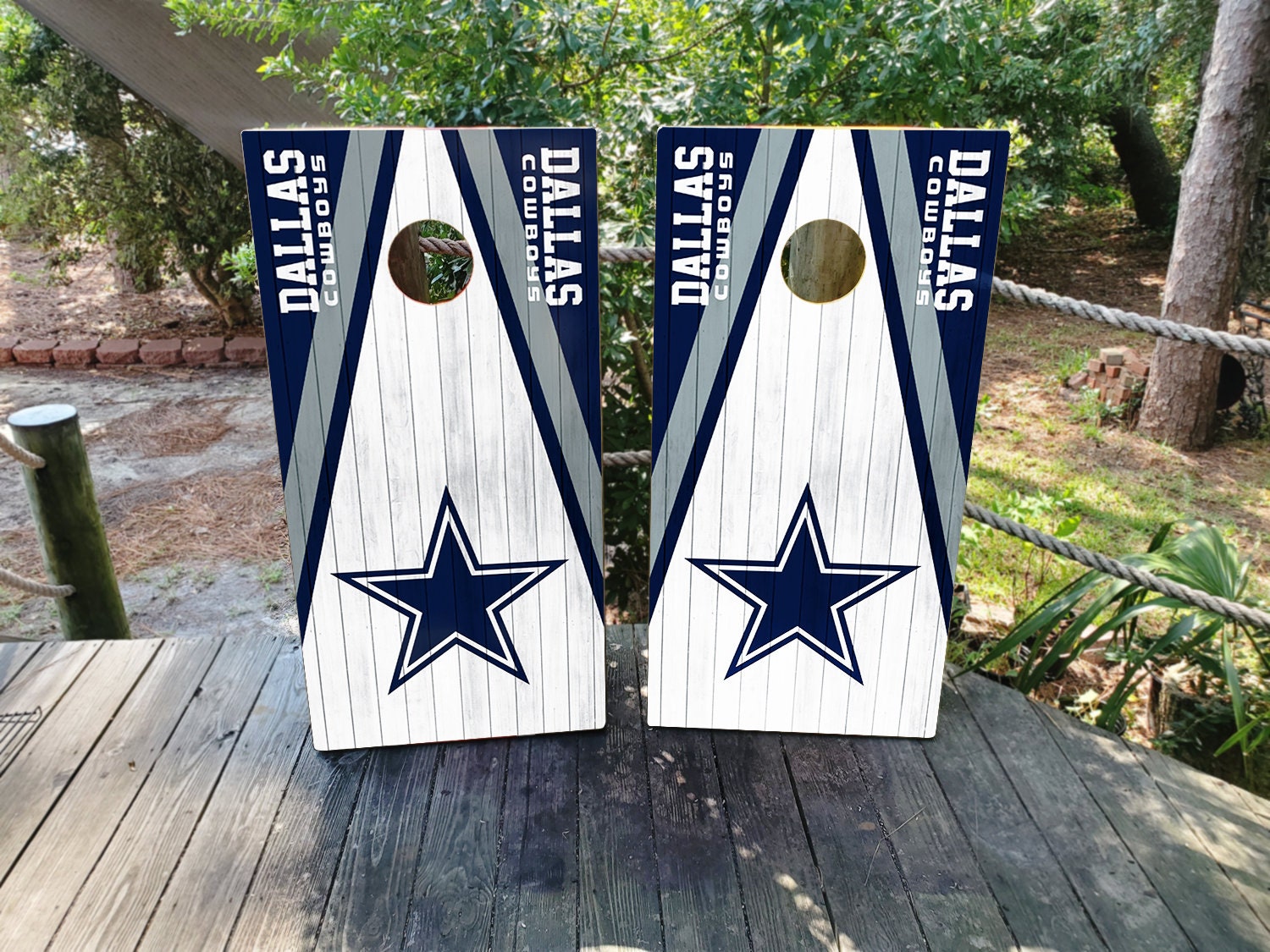 Dallas Cowboys Cornhole WRAPS ONLY Set of 2 Pair of Etsy