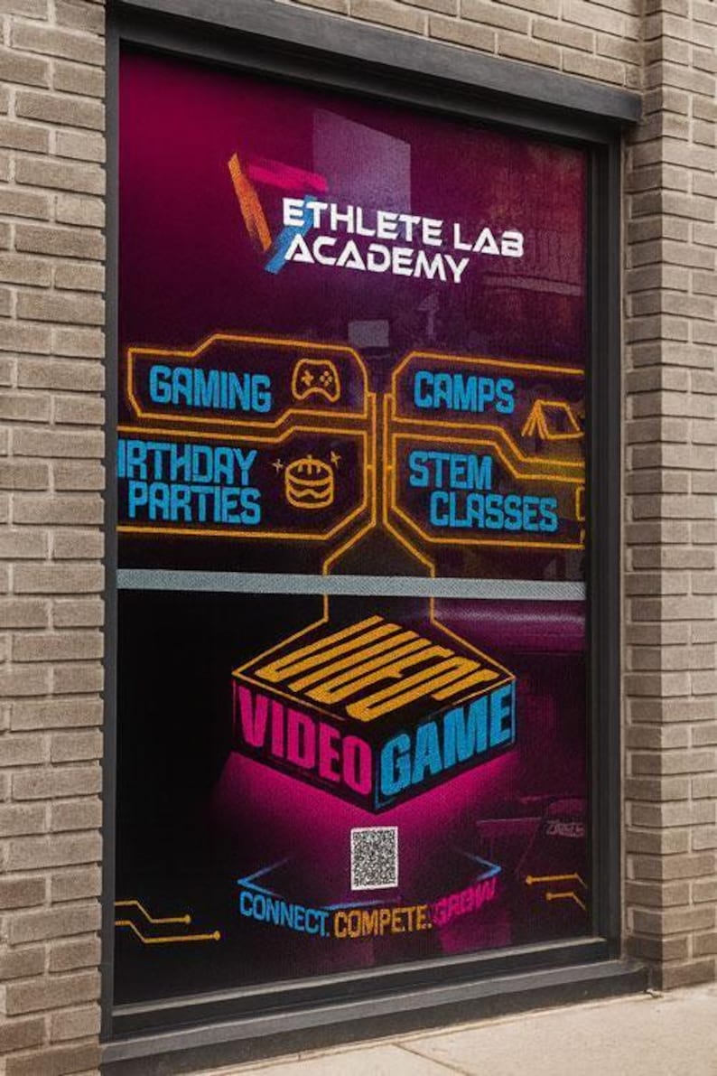 Custom Window Decals for Businesses and Storefronts - Perforated Vinyl ...