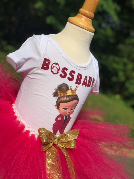 boss baby tutu set