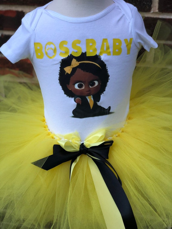 boss baby tutu set