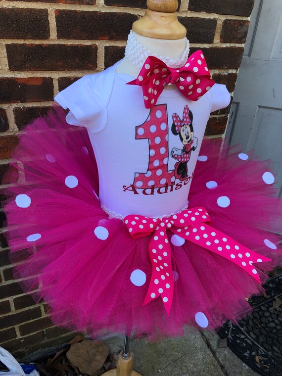 minnie mouse tutu set