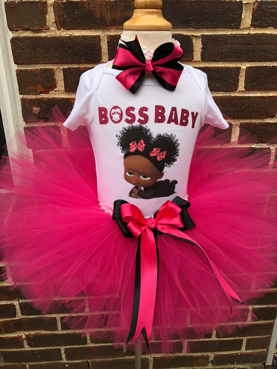 boss baby tutu set