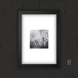 Good Friday - Christian Easter Story Illustration - Religious Artwork - Signed Art Print