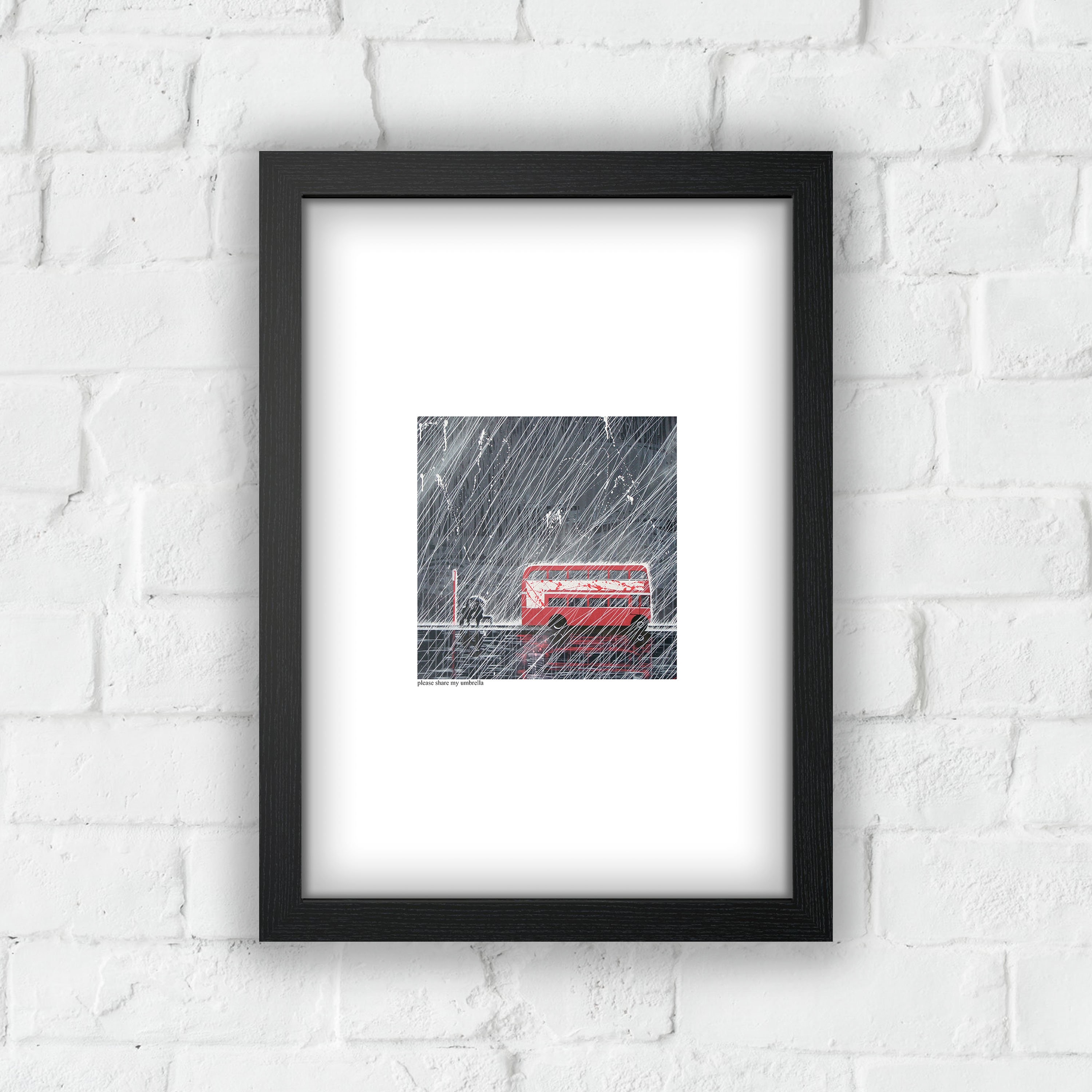 Love is in the rain - Mystery Art Conception - Drawings & Illustration,  People & Figures, Love & Romance - ArtPal