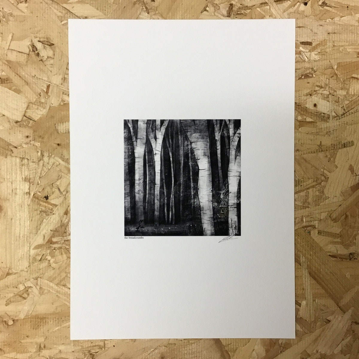 The Breadcrumbs Hansel and Gretel Fairy Tale Illustration Etsy