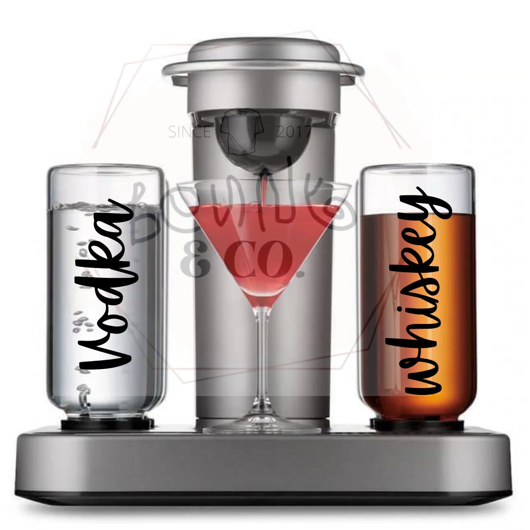 Bartesian Alcohol Labels Etsy