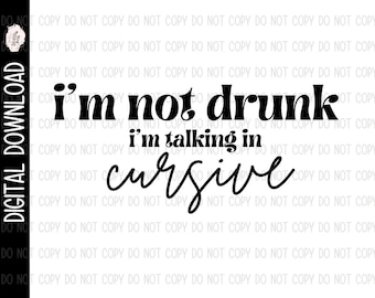 Im Not Drunk png