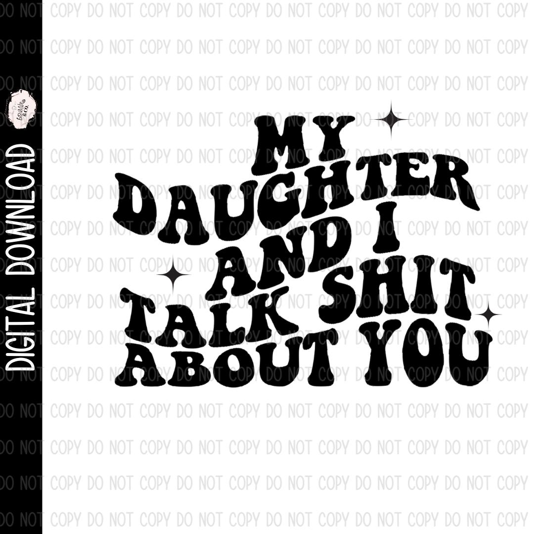 My Daughter and I PNG
