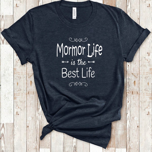 Mormor Life Is The Best Life Mormor Shirt for Holland Norway Sweden Danish Norwegian or Swedish Grandmother Mormor Birthday Christmas Mother