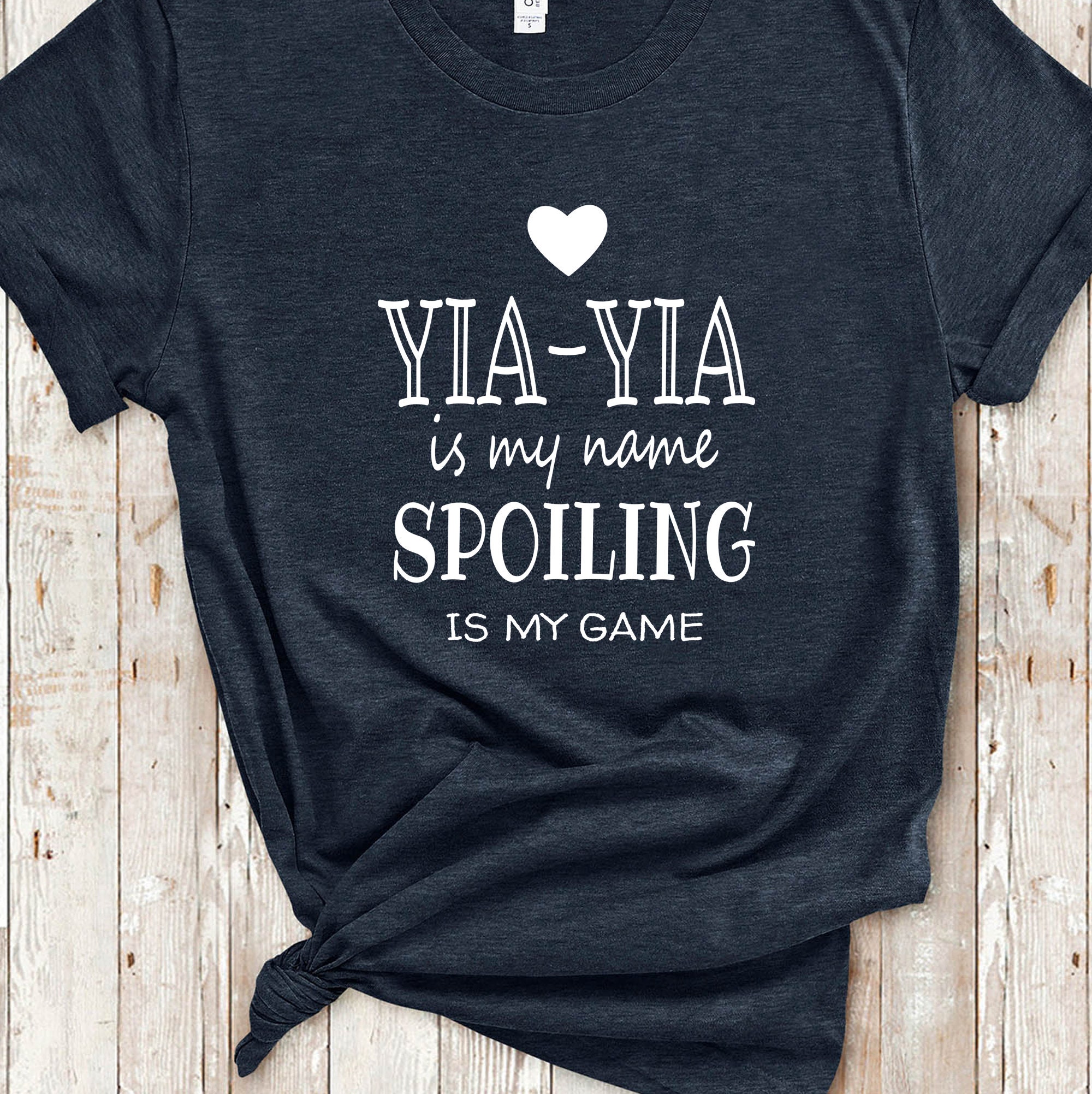 YiaYia Is My Name Funny YiaYia Shirt Gifts for YiaYia Etsy