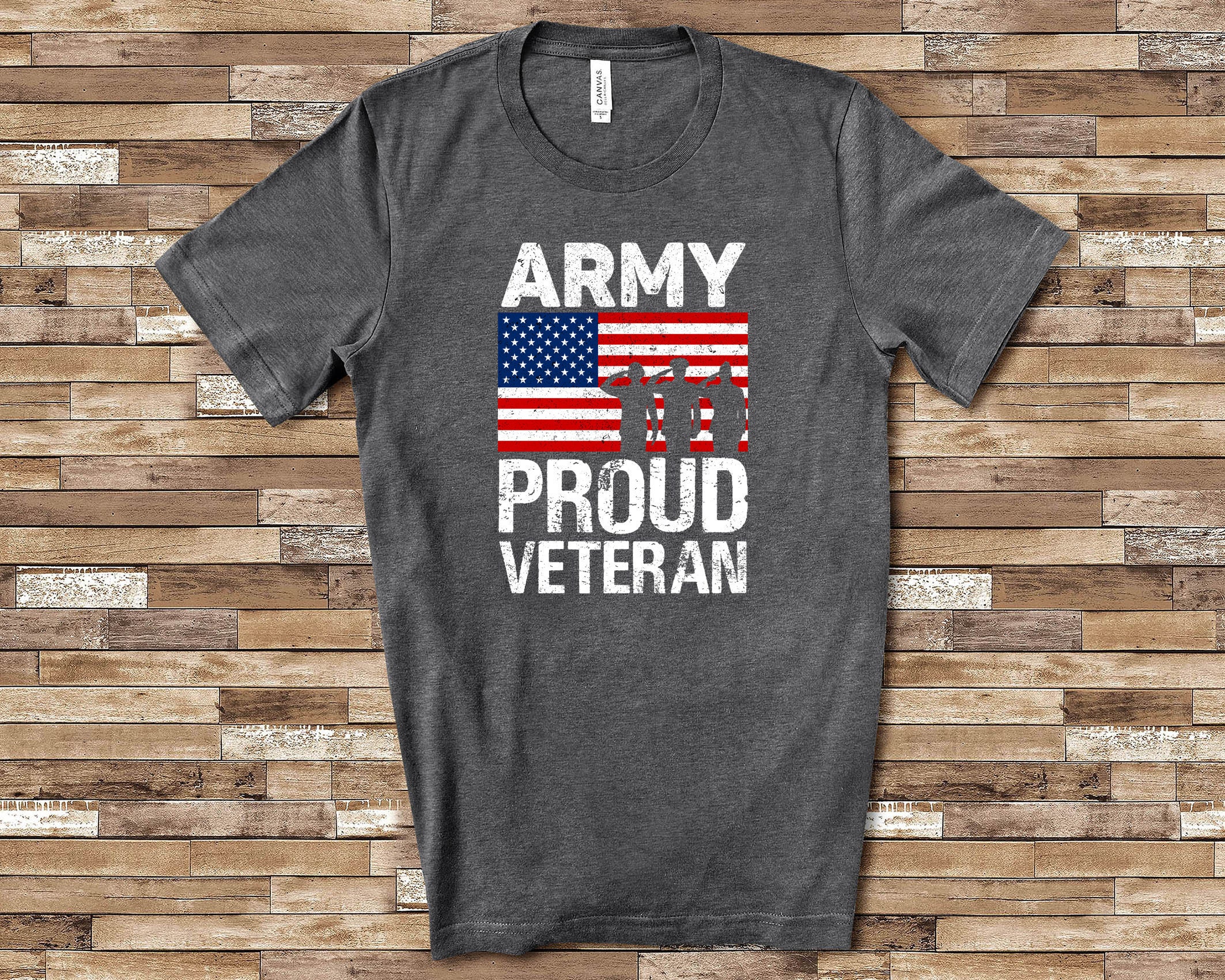 Proud Veteran US Army Patriotic Shirt Great for 4th of July - Etsy