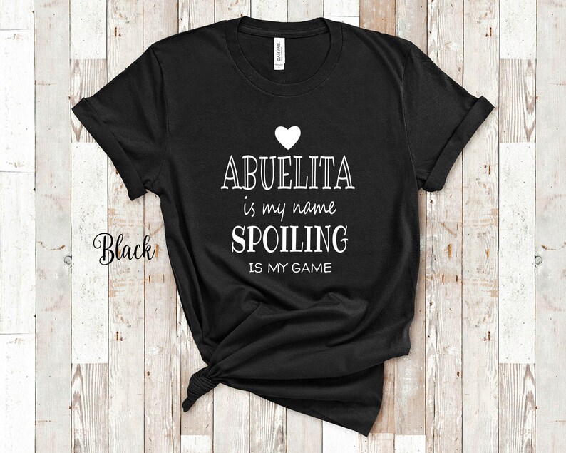 Abuelita is My Name Grandma Tshirt Mexican Spanish Grandmother - Etsy