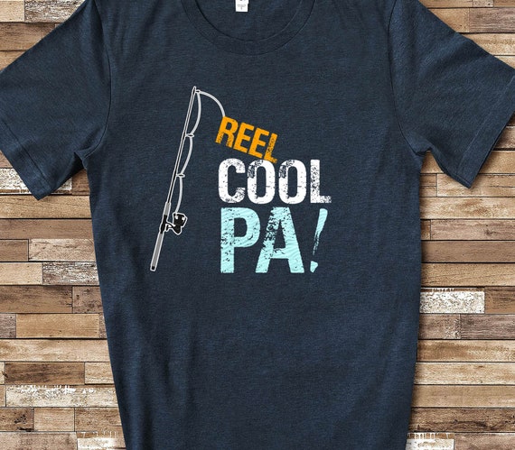 Funny Fishing Shirts for Men - Reel Cool Grandpa T-Shirt Ideas for