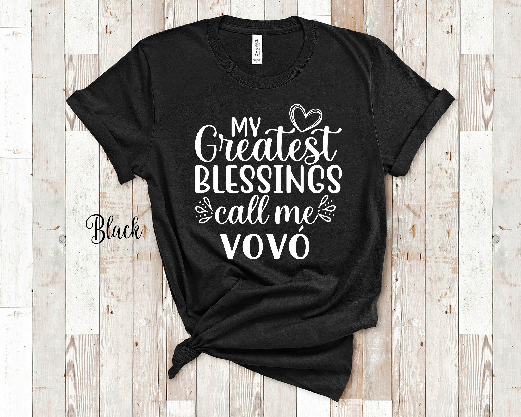 Blessed Vovo Special Mother's Day Gift For Grandma T-Shirt Blessed Vovo Special Mother's Day Gift For Grandma T-Shirt