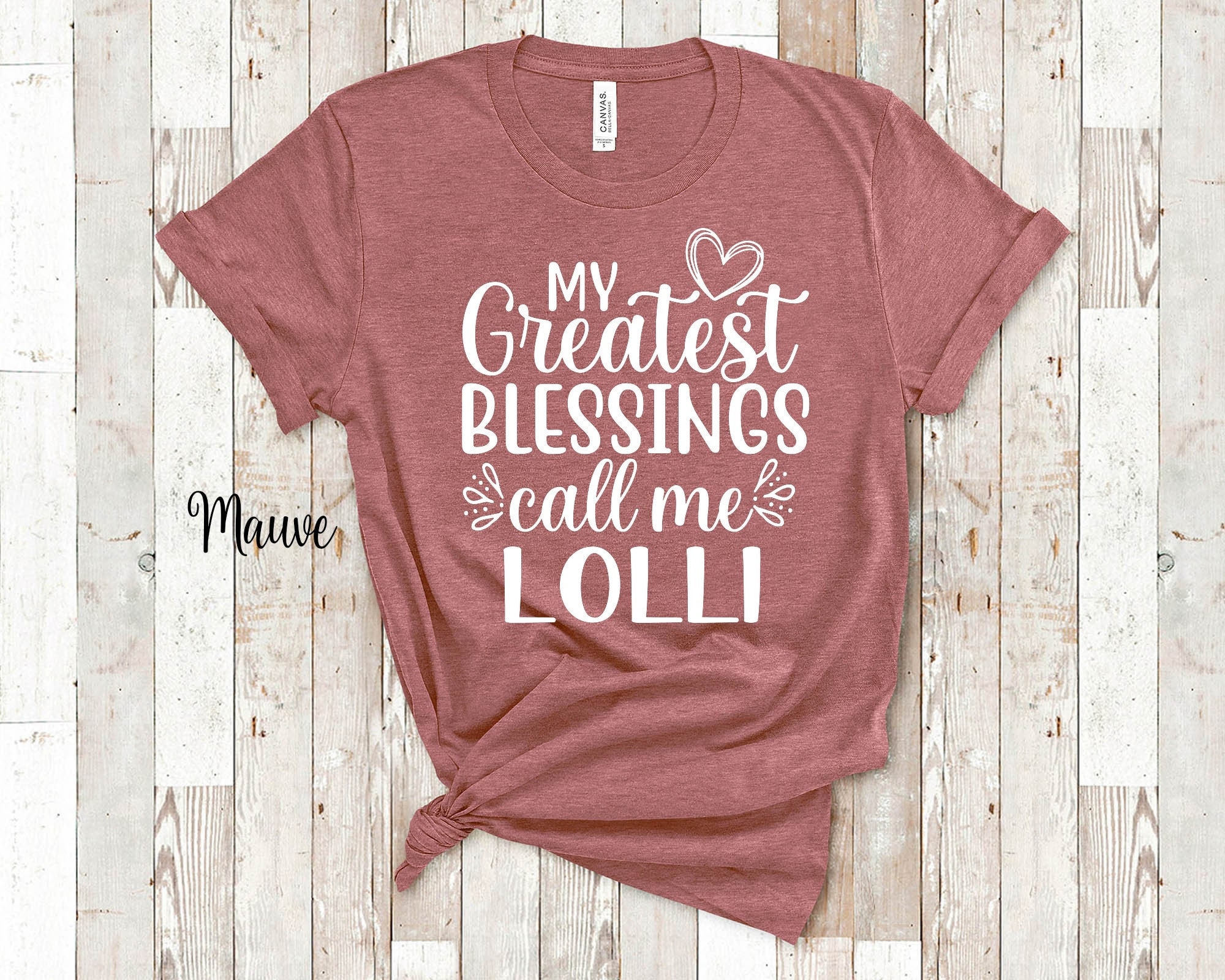 Lolli - Blessed To Be Called Lolli Tshirt Lolli - Blessed To Be Called Lolli Tshirt