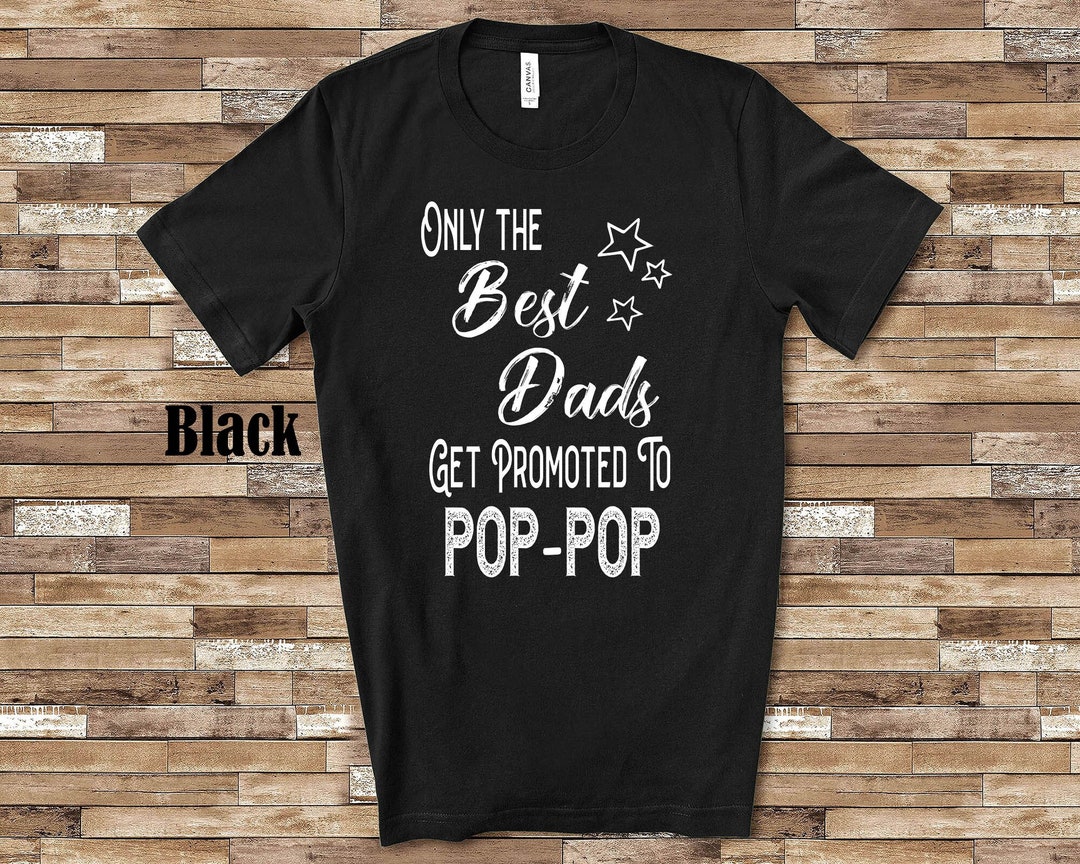 Mens Promoted to Pop Pop 2018 Shirt main image 1