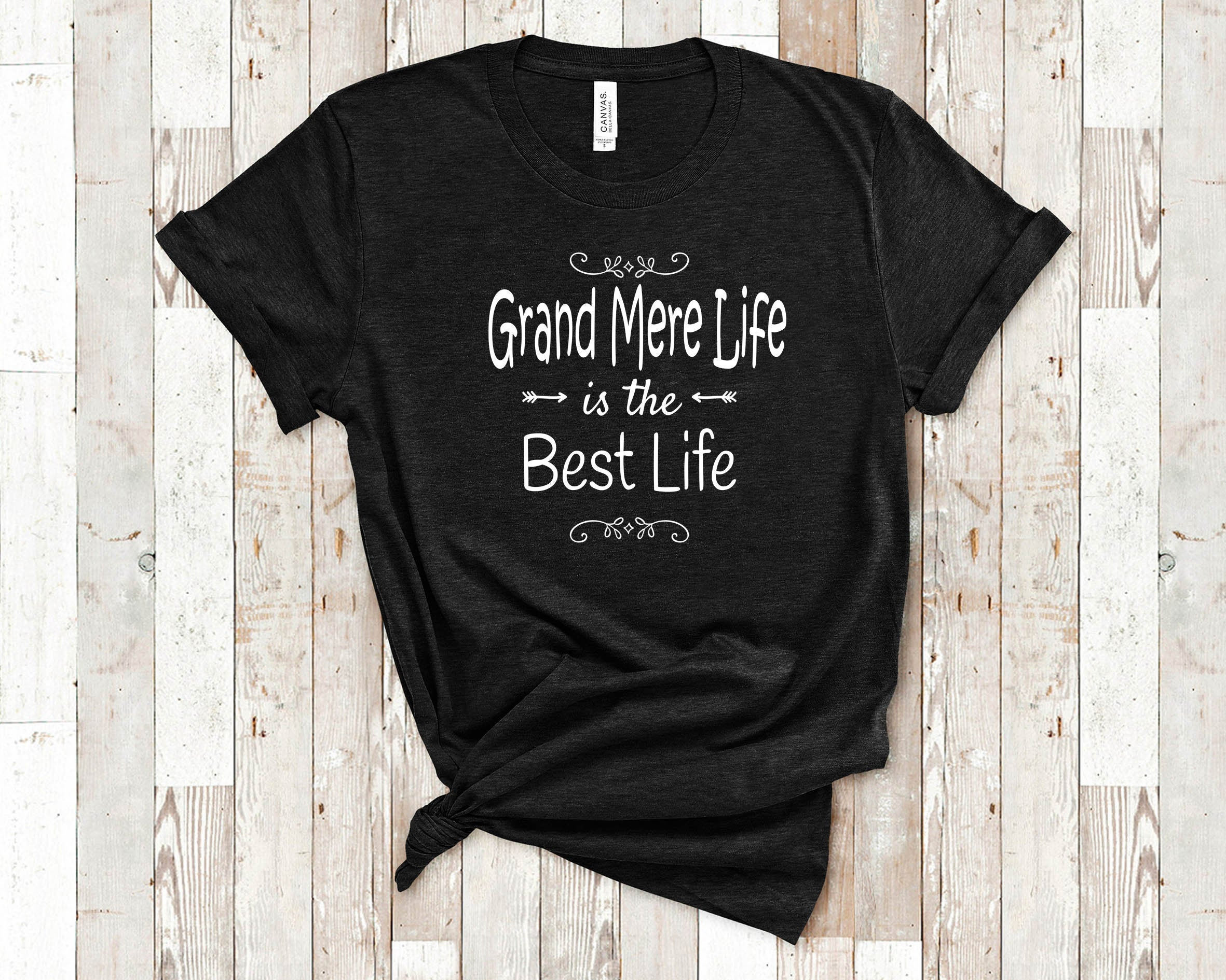 Grand Mere Life is the Best Life Grand Mere Shirt for Grand - Etsy