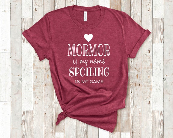 Mormor is My Name Grandma Tshirt Norwegian or Swedish Grandmother Gift Idea for Mother s Day Birthday Christmas or Pregnancy Reveal Etsy Ireland