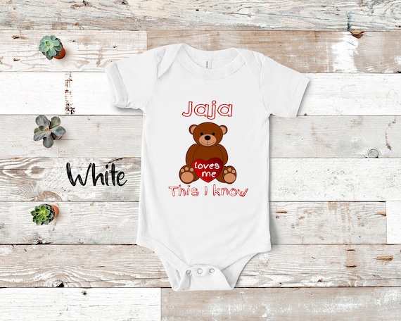 Jaja Loves Me Cute Grandma Bear Baby Bodysuit, Tshirt or Toddler Shirt Poland  Polish Grandmother Gift or Pregnancy Reveal Announcement -  Canada