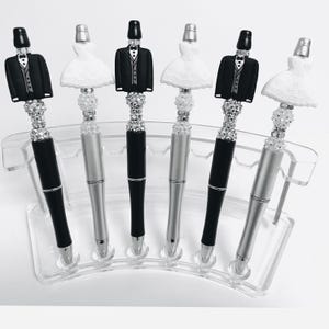 Canetas de casamento, caneta para madrinhas e padrinhos, presentes perfeitos, canetas para livros de visitas, caneta para noivas. Canetas para noivos. Preço por caneta