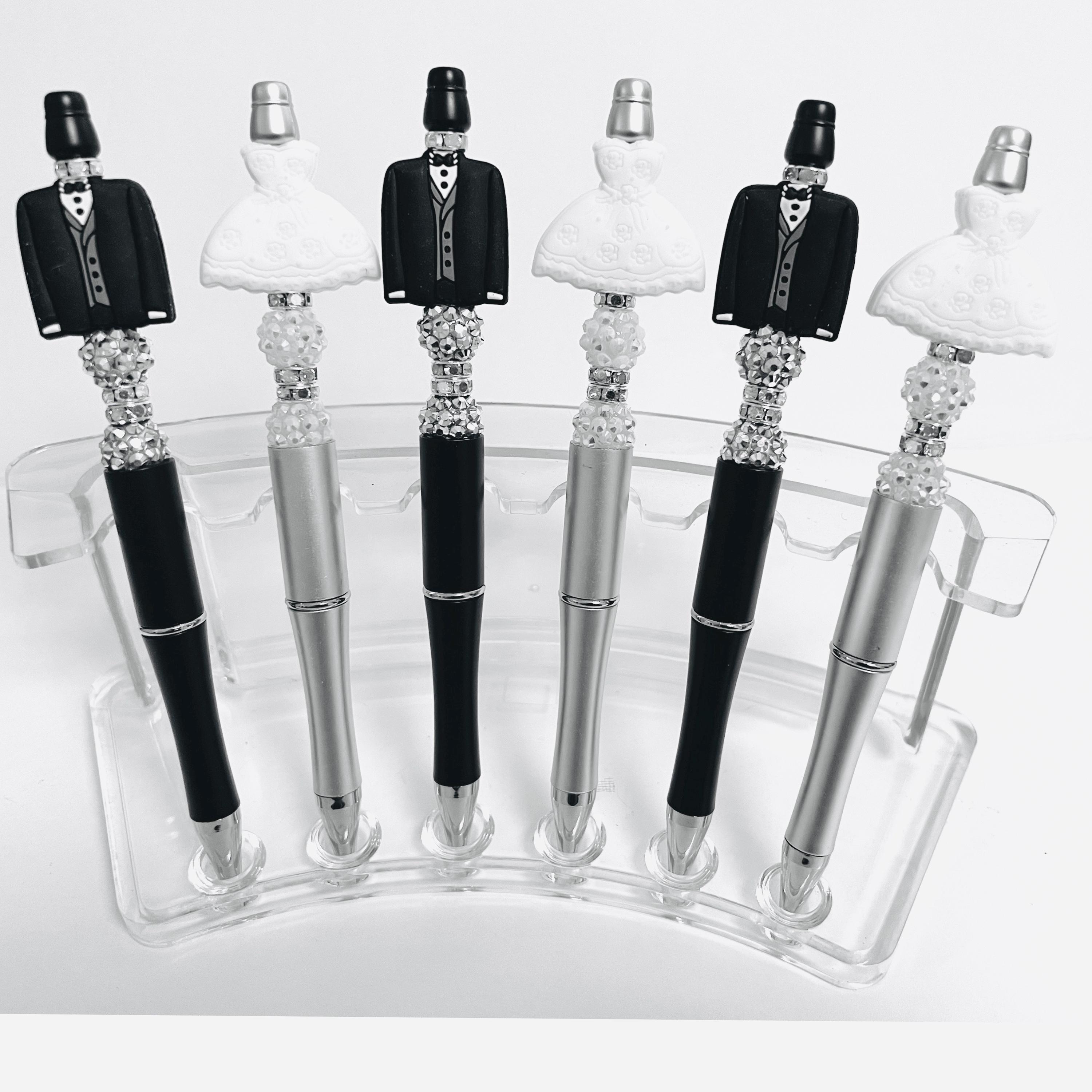 Wedding Pens, Bridesmaid and Groomsmen pen, Perfect Gifts, Guest Book pens, Bridal pen. Bride and Groom Pens. Price per pen